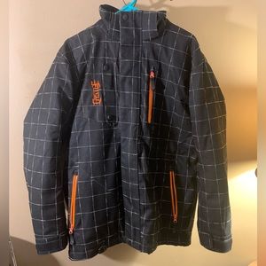 Men’s NWOT Castle snowmobiling racing biking jacket removable liner and hood